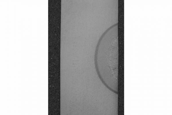 Macrograph of a cross-section of a bead-on-plate weld showing the weld metal and heat-affected-zones (HAZ), illustrating how the welding thermal cycle influences the steel microstructure. © OCAS NV